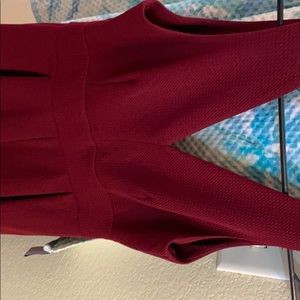 Burgundy dress size medium